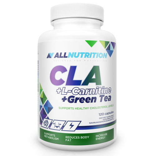 All Nutrition CLA + L-Carnitine + Green Tea, 120 Capsules